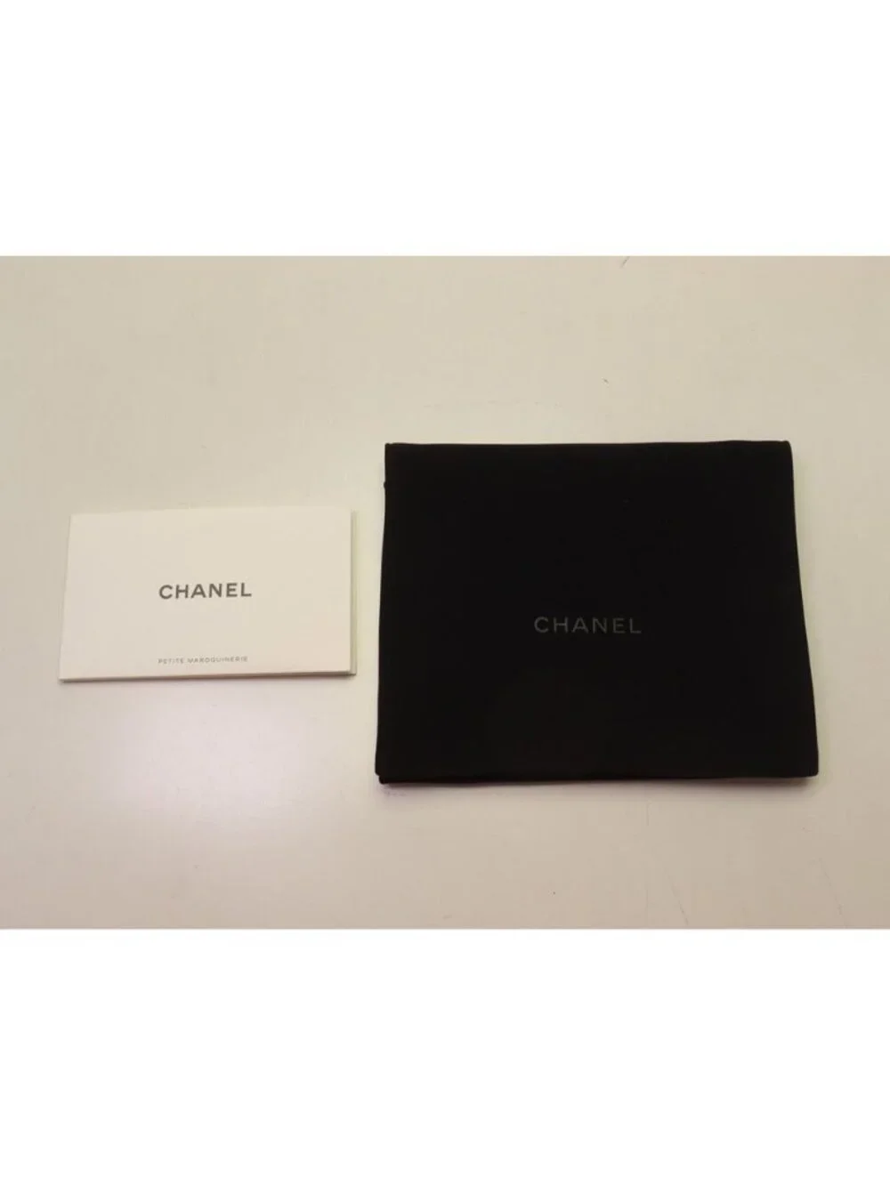 Chanel Quilted Caviar Leather Trifold Wallet